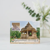 UNESCO Khajuraho Group of Monuments - Nandi Temple Briefkaart (Staand voorkant)