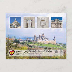 UNESCO - Klooster van San Lorenzo de El Escorial Briefkaart