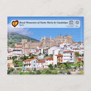 UNESCO - Koninklijk klooster van St María de Guada Briefkaart
