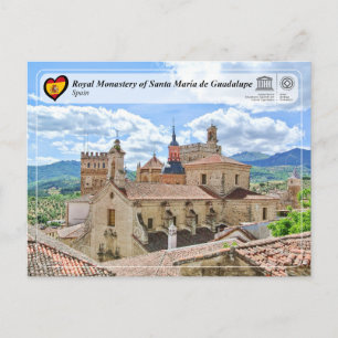 UNESCO - Koninklijk klooster van St María de Guada Briefkaart