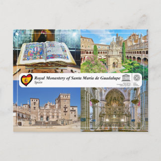 UNESCO - Koninklijk klooster van St María de Guada Briefkaart