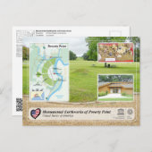 UNESCO - Monumental Earthworks of Poverty Point Briefkaart (Voorkant / Achterkant)