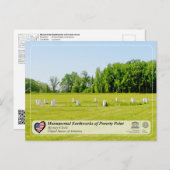 UNESCO - Monumental Earthworks of Poverty Point Briefkaart (Voorkant / Achterkant)
