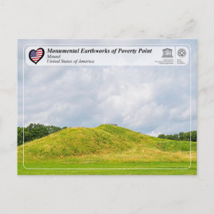 UNESCO - Monumental Earthworks of Poverty Point Briefkaart