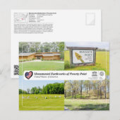 UNESCO - Monumental Earthworks of Poverty Point Briefkaart (Voorkant / Achterkant)