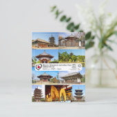 UNESCO - Monumenten van Ancient Nara - Kôfuku-ji Briefkaart (Staand voorkant)