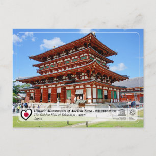 UNESCO - Monumenten van de Oude Nara - Yakushi-ji Briefkaart