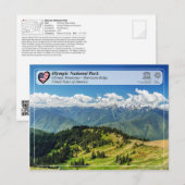 UNESCO - Nationaal park van de Olympische Spelen - Briefkaart (Voorkant / Achterkant)