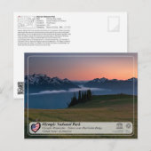 UNESCO - Nationaal park van de Olympische Spelen - Briefkaart (Voorkant / Achterkant)