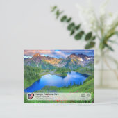 UNESCO - Nationaal park van de Olympische Spelen Briefkaart (Staand voorkant)