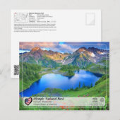 UNESCO - Nationaal park van de Olympische Spelen Briefkaart (Voorkant / Achterkant)