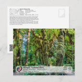 UNESCO - Nationaal park van de Olympische Spelen - Briefkaart (Voorkant / Achterkant)