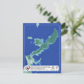 UNESCO - Noordelijk deel van Okinawa - 沖 縄 北 部 Briefkaart (Staand voorkant)