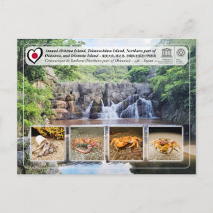 UNESCO - Noordelijk deel van Okinawa - 沖 縄 北 部 Briefkaart