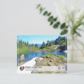 UNESCO - Olympisch Nationaal Park - Olympisch gebe Briefkaart (Staand voorkant)