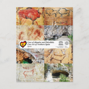 UNESCO - Paleolithische grotkunst van Noord-Spanje Briefkaart