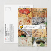 UNESCO - Paleolithische grotkunst van Noord-Spanje Briefkaart (Voorkant / Achterkant)