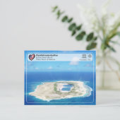 UNESCO - Papahānaumokuākea - Laysan Island Briefkaart (Staand voorkant)