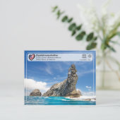 UNESCO - Papahānaumokuākea - Necker Island Postcar Briefkaart (Staand voorkant)