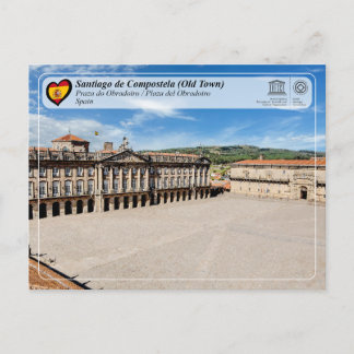 UNESCO - Plaza del Obradoiro / Praza do Obradoiro Briefkaart