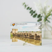 UNESCO - Romeinse brug / Puente romano de Cordoba Briefkaart (Staand voorkant)