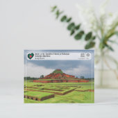 UNESCO - Ruïnes van de boeddhistische vihara in Pa Briefkaart (Staand voorkant)
