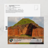 UNESCO - Ruïnes van de boeddhistische vihara in Pa Briefkaart (Voorkant / Achterkant)