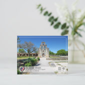 UNESCO - San Antonio - Mission Espada Briefkaart (Staand voorkant)