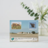 UNESCO - Saryarka - Reserve voor de Natuur van de  Briefkaart (Staand voorkant)