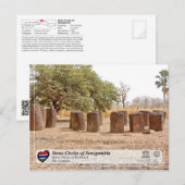 UNESCO - Stone Circles of Senegambia - Kerbatch Briefkaart (Voorkant / Achterkant)