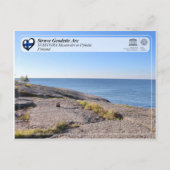 UNESCO Struve Geodetic Arc - SVARTVIRA Mustaviiri Briefkaart (Voorkant)