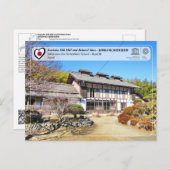 UNESCO - Takayama-sha Sericulture School - 高 山 社 跡 Briefkaart (Voorkant / Achterkant)