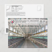 UNESCO - Tomioka Silk Mill - 富 岡 製 場 Briefkaart (Voorkant / Achterkant)