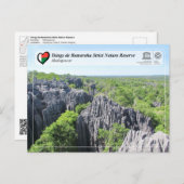 UNESCO - Tsingy de Bemaraha Strict Nature Reserve Briefkaart (Voorkant / Achterkant)