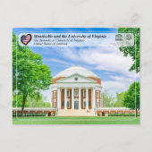 UNESCO - Universiteit van Virginia in Charlottesvi Briefkaart (Voorkant)
