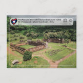 UNESCO - Vat Phou and Champasak Cultural Landscap Briefkaart (Voorkant)