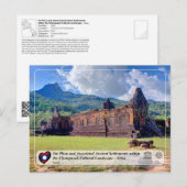 UNESCO - Vat Phou en Cultureel Landschap Champasak Briefkaart (Voorkant / Achterkant)