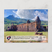 UNESCO - Vat Phou en Cultureel Landschap Champasak Briefkaart (Voorkant)