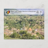 UNESCO Village of Saschiz-Keisd Briefkaart (Voorkant)