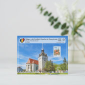 UNESCO Village of Saschiz-Keisd (Stamp Edition) Po Briefkaart (Staand voorkant)