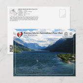 UNESCO - Waterton Glacier International Peace Park Briefkaart (Voorkant / Achterkant)