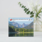 UNESCO - Waterton Glacier International Peace Park Briefkaart (Staand voorkant)