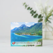 UNESCO - Waterton Glacier International Peace Park Briefkaart (Staand voorkant)