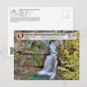 UNESCO - Waterton Glacier International Peace Park Briefkaart (Voorkant / Achterkant)