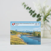 UNESCO - Waterton Glacier International Peace Park Briefkaart (Staand voorkant)