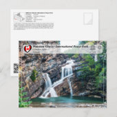 UNESCO - Waterton Glacier International Peace Park Briefkaart (Voorkant / Achterkant)