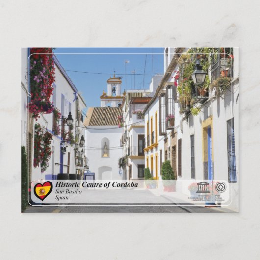 UNESCO Werelderfgoed - San Basilio, Cordoba Briefkaart (Voorkant)