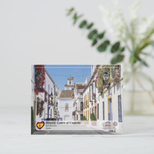 UNESCO Werelderfgoed - San Basilio, Cordoba Briefkaart (Staand voorkant)