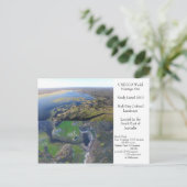 UNESCO werelderfgoedsite Budj Bim Briefkaart (Staand voorkant)