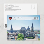 UNESCO WHS - Aachen Cathedral Briefkaart (Voorkant / Achterkant)